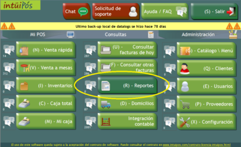 REPORTES | Tutoriales Intuipos